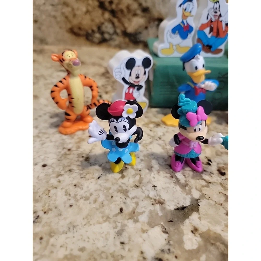 Mickey Mouse and Friends Toys Set Figures Lot Cake Topper Figurines Lot Of 17